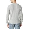 imageLucky Brand Mens Garment Dye Thermal Crew ShirtHeather Grey