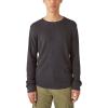 imageLucky Brand Mens Garment Dye Thermal Crew ShirtJet Black