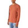 imageLucky Brand Mens Garment Dye Thermal Crew ShirtSequoia