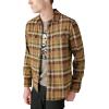 imageLucky Brand Mens Plaid Cloud Soft Long Sleeve FlannelNatural Multi Plaid