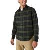 imageLucky Brand Mens Plaid Cloud Soft Long Sleeve FlannelNavy  Green Plaid