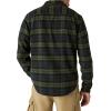 imageLucky Brand Mens Plaid Cloud Soft Long Sleeve FlannelNavy  Green Plaid
