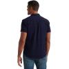 imageLucky Brand Mens Short Sleeve Button Up One Pocket San Gabriel ShirtEvening Blue