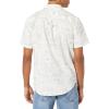 imageLucky Brand Mens Short Sleeve Button Up One Pocket San Gabriel ShirtWhite Print 20
