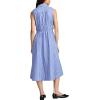 imageLucky Brand Womens Cinch Waist Shirt DressBlue Stripe