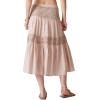 imageLucky Brand Womens Crochet Maxi Skirt MatchbackPink