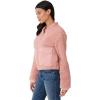 imageLucky Brand Womens Long Sleeve Zip Front Utility Teddy CoatRose Tan