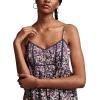 imageLucky Brand Womens Lucky Brand Womens Printed Pintuck Bodice MiniNightshadow Multi