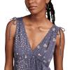 imageLucky Brand Womens Lucky Brand Womens Smocked V DressBlue Multi