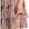 imageLucky Brand Womens Printed Tulle Party Mini DressPink Floral
