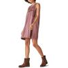 imageLucky Brand Womens Sleeveless Embroidered Knit Mini DressRose Brown