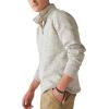 imageLucky Brand mens Lucky Brand Mens Los Feliz Half Zip Mockneck104 Cream