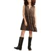imageLucky Brand Womens Lucky Brand Womens Everyday Swing Mini DressRaven