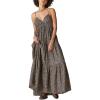 imageLucky Brand Womens Paisley Tiered Maxi DressRaven Multi