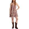 imageLucky Brand Womens Printed Tulle Party Mini DressPink Floral