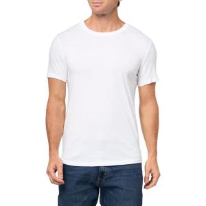 imageLucky Brand Mens Supima Short Sleeve CrewBright White