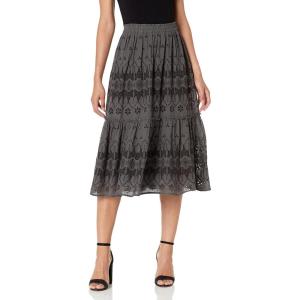 imageLucky Brand Womens Lace Maxi SkirtWashed Black