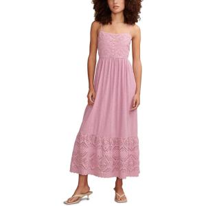 imageLucky Brand Womens Lucky Brand Womens Cutwork Maxi DressSmokey Grape