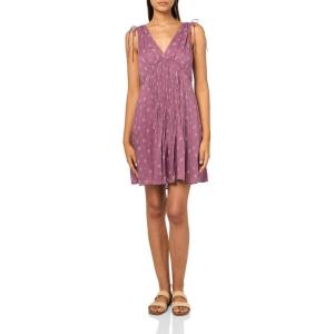 imageLucky Brand Womens Lucky Brand Womens Smocked V DressBerry Multi