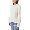 imageLucky Brand Womens Cable Crew SweaterWhisper White