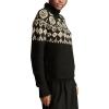 imageLucky Brand Womens Fairisle TurtleneckBlack Combo