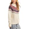 imageLucky Brand Womens Fairisle TurtleneckCream Combo