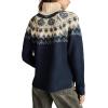 imageLucky Brand Womens Fairisle TurtleneckNavyGrey Combo
