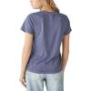 imageLucky Brand Womens Fender Foil Classic Crew TShirtCrown Blue