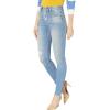 imageLucky Brand Womens High Rise Bridgette Straight Jean Bloom 31W X 29LToronto