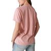 imageLucky Brand Womens Lucky Brand Womens Bowie Embroidery Boyfriend TeeTShirtRosette