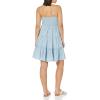 imageLucky Brand Womens Tiered Mini DressAshley Blue