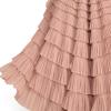 imageLucky Brand Womens Tulle Ruffle Maxi SkirtBlush Pink