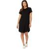 imageLucky Brand Womens Cloud Jersey Tee DressJet Black