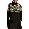 imageLucky Brand Womens Fairisle TurtleneckBlack Combo