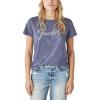 imageLucky Brand Womens Fender Foil Classic Crew TShirtCrown Blue