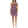 imageLucky Brand Womens Plaid Smocked Sweetheart MiniMellow Mauve Plaid