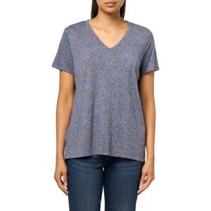 imageLucky Brand Womens Classic VNeck TeeBlue Floral