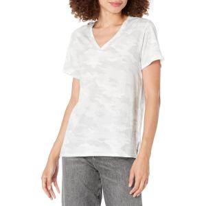 imageLucky Brand Womens Classic VNeck TeeGrey Camouflage