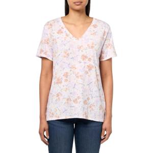 imageLucky Brand Womens Classic VNeck TeePink Multi