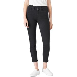 imageLucky Brand Womens High Rise Bridgette Straight Jean Bloom 31W X 29LClean Black