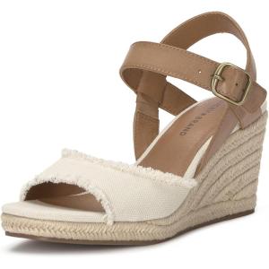 imageLucky Brand Womens Mindra Espadrille Wedge SandalCortadoTusk