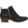 imageLucky Brand Womens Basel Ankle BootiesBlack Perforated Nubuck