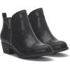 imageLucky Brand Womens Basel Ankle BootiesBlack Snake Print Leather