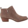 imageLucky Brand Womens Basel Ankle BootiesDark MushroomNatural Oiled Suede