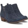 imageLucky Brand Womens Basel Ankle BootiesNavy Blazer Suede