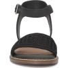 imageLucky Brand Womens Kimaya Flat SandalBlack Crochet