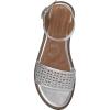 imageLucky Brand Womens Kimaya Flat SandalSilver