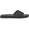 imageLucky Brand Womens Suszie Buckle Flat SandalBlack