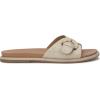 imageLucky Brand Womens Suszie Buckle Flat SandalNaturalPlatino