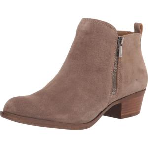 imageLucky Brand Womens Basel Ankle BootiesDark MushroomNatural Oiled Suede